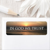 神の中で我々はラベルを信頼する ラベル (インサイチュ)