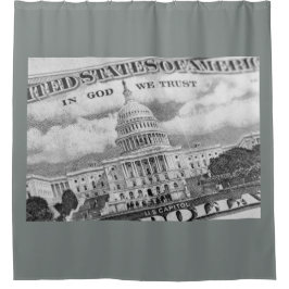 神の中で我々は信頼する2 シャワーカーテン