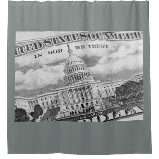 神の中で我々は信頼する2 シャワーカーテン (正面)