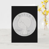 神の中で我々は信頼する カード (黄色い花)