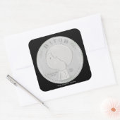 神の中で我々は信頼する スクエアシール (封筒)