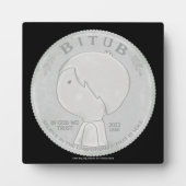 神の中で我々は信頼する フォトプラーク (正面)