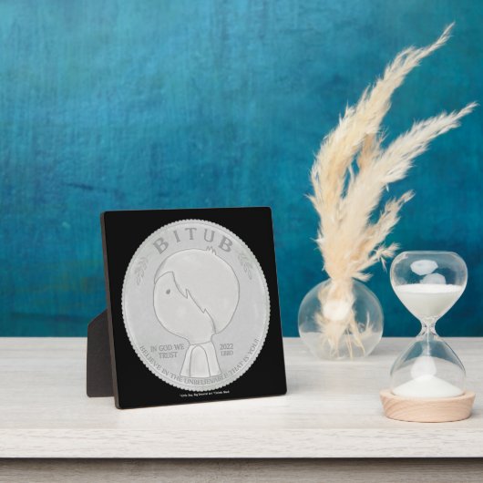 神の中で我々は信頼する フォトプラーク (インサイチュ)