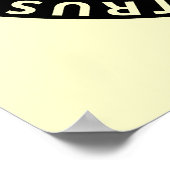 神の中で我々は信頼する ポスター (角)