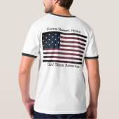 神の中で我々は信頼する Tシャツ (裏面)