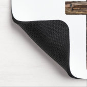 神の中で我々は険しい十字架で信頼する マウスパッド (コーナー)