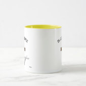 神の中で我々は険しい十字架で信頼する マグカップ (中央)