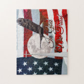 神の中で私たちはジグソーパズルを信頼 ジグソーパズル (縦)