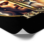 神の主権:王の王イエス・キリスト ポスター (角)