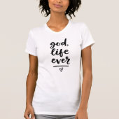 神の人生 Tシャツ (正面)