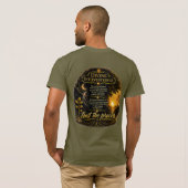神の介入主義者 Tシャツ (裏面フル)