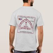 神の仕事 私たちの手 Tシャツ (裏面)