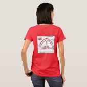 神の仕事 私たちの手 Tシャツ (裏面フル)