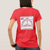 神の仕事 私たちの手 Tシャツ (裏面)