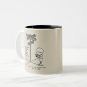 神の仲間 ツートーンマグカップ (正面左)