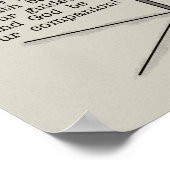 神の仲間 ポスター (角)