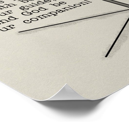 神の仲間 ポスター (角)