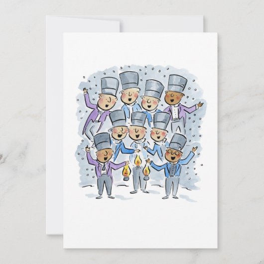 神の休息のメリー皆さん 招待状 (正面)