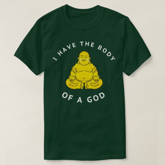 神の体を持つ Tシャツ (デザイン正面)