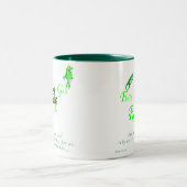 神の作成シリーズ-カエル ツートーンマグカップ (中央)