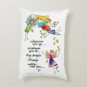 神の使いがお前を見張る祈りの言葉色 アクセントクッション (裏面(縦))