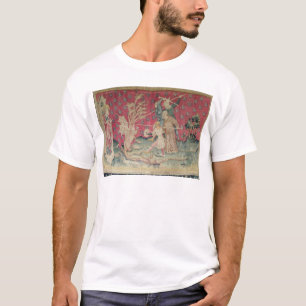 神の使用人と戦うドラゴン Tシャツ