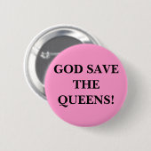 神の保存女王! 缶バッジ (正面&裏面)