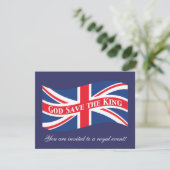 神の保存英国国旗を持つ王 招待状 (スタンド正面)