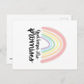 神の保約束の葉書 ポストカード (正面/裏面)