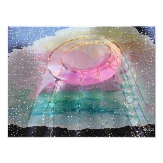 神の保護 フォトプリント            (正面)