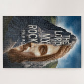 神の信仰：主は私の岩 ジグソーパズル (横)