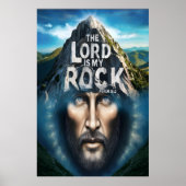 神の信仰：主は私の岩 ポスター (正面)