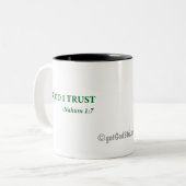 神の信頼gotGod316.com ツートーンマグカップ (正面左)