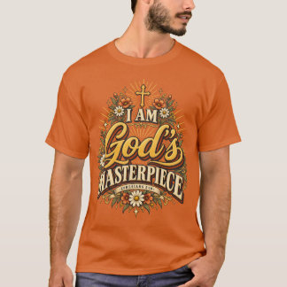 神の傑作です キリスト教の信仰にインスピレーション Tシャツ