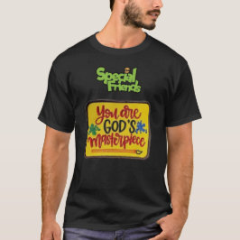神の傑作、特別な友達Tシャツ Tシャツ