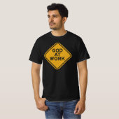 神の働き - 信仰、力、目的 Tシャツ (正面フル)