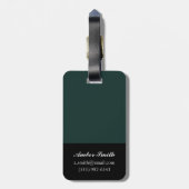 神の優美2011年 ラゲッジタグ (裏面縦)