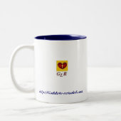 神の優美 ツートーンマグカップ (左)