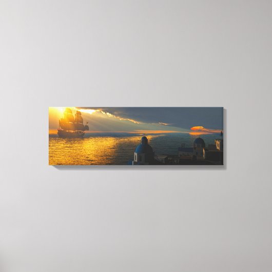 神の光 キャンバスプリント (正面)