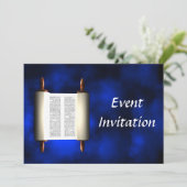 神の光　バル・ミツヴァ 招待状 (スタンド正面)