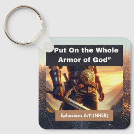 神の全武具 – スクエアメタルキーチェーン キーホルダー