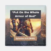 神の全武具 – 石磁石 マグネット (正面)