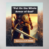 神の全武具 – Wall Poster ポスター (正面)
