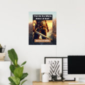 神の全武具 – Wall Poster ポスター (ホームオフィス)
