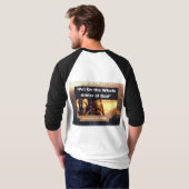 神の全装甲 – 3/4長Tシャツ Tシャツ (裏面フル)