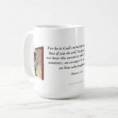 神の公使警察と犬 コーヒーマグカップ (正面左)