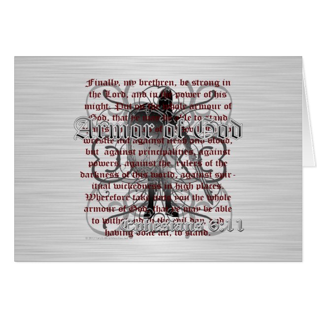 神の兵士の装甲 (正面横)