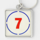 神の円7 Keychain キーホルダー (正面)