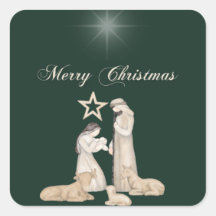 神の出生：最も賛美受け入れステッカー