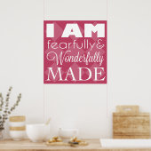 神の創造による美しい私 - 壁アート ポスター (キッチン)